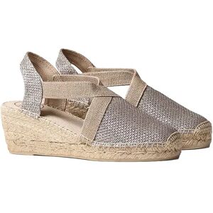 Toni Pons Espadrilles Compensées Triton Platinum EU 43 Femme - Publicité Toni Pons Espadrilles Compensées Triton Platinum EU 43 Femme - Publicité