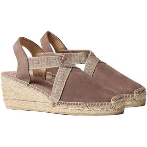 Toni Pons Espadrilles Compensées Tona Taupe EU 35 Femme - Publicité Toni Pons Espadrilles Compensées Tona Taupe EU 35 Femme - Publicité