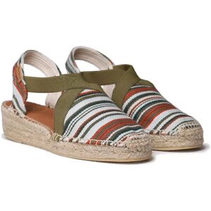 Toni Pons Espadrilles Vinaros Khaki EU 37 Femme - Publicité Toni Pons Espadrilles Vinaros Khaki EU 37 Femme - Publicité