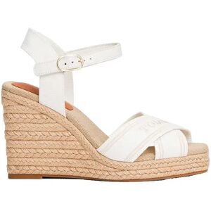 Tommy Hilfiger Espadrilles Compensées Fw0fw08668 White EU 42 Femme - Publicité Tommy Hilfiger Espadrilles Compensées Fw0fw08668 White EU 42 Femme - Publicité