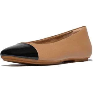 Fitflop Ballerines Danser Cap Camel / Black EU 36 Femme - Publicité Fitflop Ballerines Danser Cap Camel / Black EU 36 Femme - Publicité