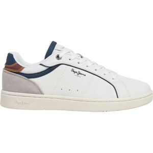 Pepe Jeans Baskets Clay Class White EU 45 Homme - Publicité Pepe Jeans Baskets Clay Class White EU 45 Homme - Publicité