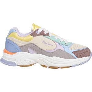 Pepe Jeans Baskets Mave Neon Aid Brown EU 35 Fille - Publicité Pepe Jeans Baskets Mave Neon Aid Brown EU 35 Fille - Publicité