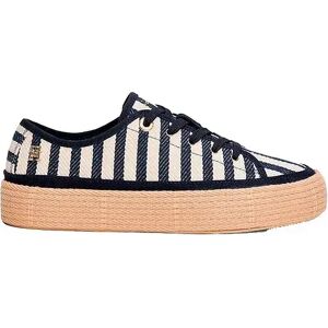 Tommy Hilfiger Espadrilles Fw0fw08646 Blue EU 38 Femme - Publicité Tommy Hilfiger Espadrilles Fw0fw08646 Blue EU 38 Femme - Publicité