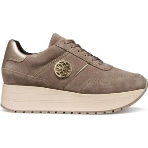 Geox Baskets New Kency Taupe / Sand EU 35 Femme - Publicité Geox Baskets New Kency Taupe / Sand EU 35 Femme - Publicité