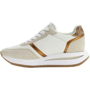 Guess Baskets Eagar White / Sand EU 41 Femme - Publicité Guess Baskets Eagar White / Sand EU 41 Femme - Publicité