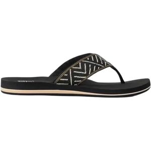 Reef Sandales Spring Woven Black / Cream EU 38 1/2 Femme - Publicité Reef Sandales Spring Woven Black / Cream EU 38 1/2 Femme - Publicité
