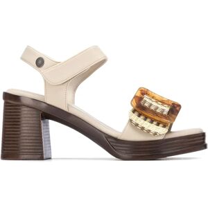 Refresh Sandales à Talons 175027 Beige EU 41 Femme - Publicité Refresh Sandales à Talons 175027 Beige EU 41 Femme - Publicité