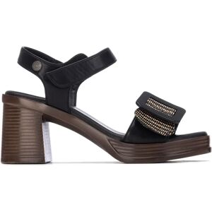 Refresh Sandales à Talons 175027 Black EU 39 Femme - Publicité Refresh Sandales à Talons 175027 Black EU 39 Femme - Publicité