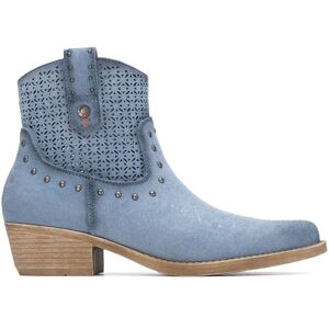 Refresh Bottines à Talons 175042 Jeans EU 36 Femme - Publicité Refresh Bottines à Talons 175042 Jeans EU 36 Femme - Publicité