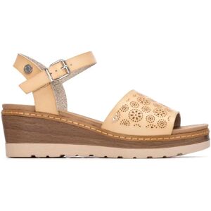 Refresh Sandales Compensées 175162 Beige EU 39 Femme - Publicité Refresh Sandales Compensées 175162 Beige EU 39 Femme - Publicité