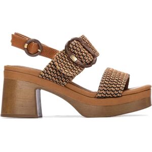 Carmela Sandales à Talons 163156 Camel EU 36 Femme - Publicité Carmela Sandales à Talons 163156 Camel EU 36 Femme - Publicité