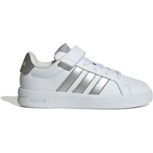 Adidas Baskets Pour Enfants Grand Court 3.0 Ftwr White / Silver Met / Silver Met EU 31 Garçon,Fille - Publicité Adidas Baskets Pour Enfants Grand Court 3.0 Ftwr White / Silver Met / Silver Met EU 31 Garçon,Fille - Publicité