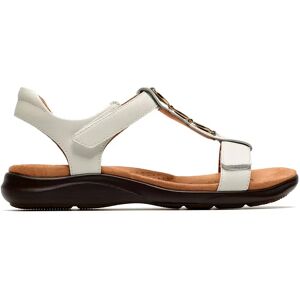 Clarks Shoes Sandales Kitly Gem White Leather EU 37 Femme - Publicité Clarks Shoes Sandales Kitly Gem White Leather EU 37 Femme - Publicité