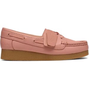 Clarks Shoes Mocassins Wallabee Evo Sea Light Pink Leather EU 37 Femme - Publicité Clarks Shoes Mocassins Wallabee Evo Sea Light Pink Leather EU 37 Femme - Publicité