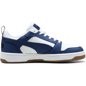 Puma Baskets Rebound V6 Low Puma White / Blue Jewel / Gum EU 40 Homme - Publicité Puma Baskets Rebound V6 Low Puma White / Blue Jewel / Gum EU 40 Homme - Publicité