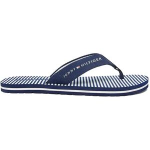 Tommy Hilfiger Tongs Ithaca Stripe Summer Preppy Navy EU 36 Femme - Publicité Tommy Hilfiger Tongs Ithaca Stripe Summer Preppy Navy EU 36 Femme - Publicité