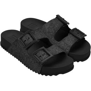 Zaxy Claquettes Partner Black / Glitter Black EU 35-36 Femme - Publicité Zaxy Claquettes Partner Black / Glitter Black EU 35-36 Femme - Publicité