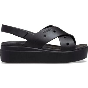 Crocs Sandales Brooklyn 4u Cross Strap Black EU 38-39 Femme - Publicité Crocs Sandales Brooklyn 4u Cross Strap Black EU 38-39 Femme - Publicité