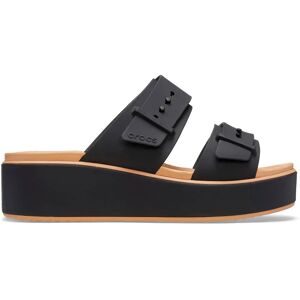 Crocs Sandales Brooklyn Buckle Matte Wrap Low Black / Cashew EU 38-39 Femme - Publicité Crocs Sandales Brooklyn Buckle Matte Wrap Low Black / Cashew EU 38-39 Femme - Publicité