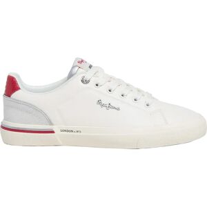 Pepe Jeans Baskets Kenton Shade White EU 41 Femme - Publicité Pepe Jeans Baskets Kenton Shade White EU 41 Femme - Publicité