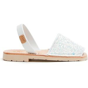 Castell Sandales Menorquines 1097 Iker Gliter Stretch Leather White EU 22 Garçon,Fille - Publicité Castell Sandales Menorquines 1097 Iker Gliter Stretch Leather White EU 22 Garçon,Fille - Publicité