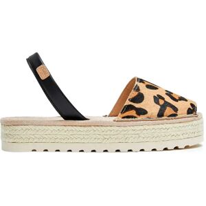 Castell Sandales Menorquines 2283 2 Doble Yute Horsey Animal Print EU 35 Femme - Publicité Castell Sandales Menorquines 2283 2 Doble Yute Horsey Animal Print EU 35 Femme - Publicité