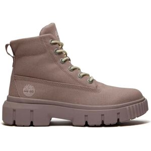 Timberland Bottes Greyfield Mid Lace Up Light Purple Canvas EU 38 Femme - Publicité Timberland Bottes Greyfield Mid Lace Up Light Purple Canvas EU 38 Femme - Publicité