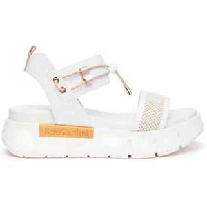 Ahead Nero Giardini Sandales Compensées E410700d White EU 37 Femme - Publicité Ahead Nero Giardini Sandales Compensées E410700d White EU 37 Femme - Publicité