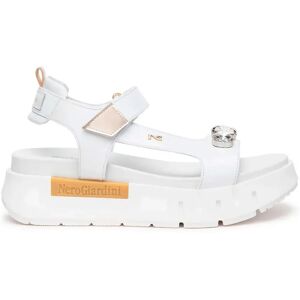 Ahead Nero Giardini Sandales Compensées E410707d White EU 36 Femme - Publicité Ahead Nero Giardini Sandales Compensées E410707d White EU 36 Femme - Publicité