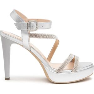 Ahead Nero Giardini Sandales à Talons E513150de Silver EU 39 Femme - Publicité Ahead Nero Giardini Sandales à Talons E513150de Silver EU 39 Femme - Publicité