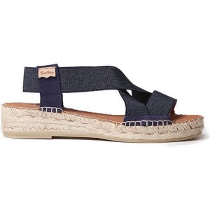 Toni Pons Sandales Compensées En Sparte Evani Denim EU 40 Femme - Publicité Toni Pons Sandales Compensées En Sparte Evani Denim EU 40 Femme - Publicité
