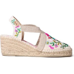 Toni Pons Espadrilles Compensées Montjoi Floral EU 40 Femme - Publicité Toni Pons Espadrilles Compensées Montjoi Floral EU 40 Femme - Publicité