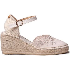 Toni Pons Espadrilles Compensées Naiara Ecru EU 41 Femme - Publicité Toni Pons Espadrilles Compensées Naiara Ecru EU 41 Femme - Publicité