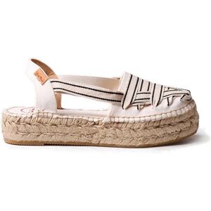 Toni Pons Espadrilles Rio-cc Ecru / Black EU 36 Femme - Publicité Toni Pons Espadrilles Rio-cc Ecru / Black EU 36 Femme - Publicité