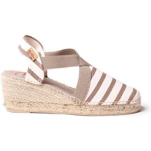 Toni Pons Espadrilles Compensées Tarbes Ecru / Stone EU 42 Femme - Publicité Toni Pons Espadrilles Compensées Tarbes Ecru / Stone EU 42 Femme - Publicité