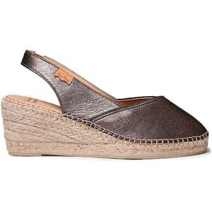 Toni Pons Espadrilles Compensées Termal Bronze EU 37 Femme - Publicité Toni Pons Espadrilles Compensées Termal Bronze EU 37 Femme - Publicité