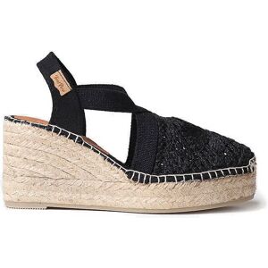 Toni Pons Espadrilles Compensées Thalia Black EU 41 Femme - Publicité Toni Pons Espadrilles Compensées Thalia Black EU 41 Femme - Publicité