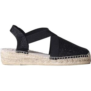 Toni Pons Espadrilles Compensées Velino Black EU 38 Femme - Publicité Toni Pons Espadrilles Compensées Velino Black EU 38 Femme - Publicité