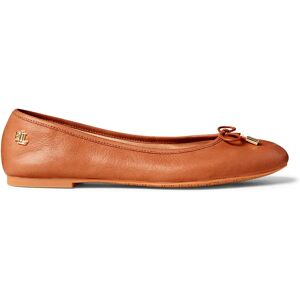 Lauren-ftw Ballerines Jayna Leather Deep Saddle Tan EU 38 1/2 Femme - Publicité Lauren-ftw Ballerines Jayna Leather Deep Saddle Tan EU 38 1/2 Femme - Publicité