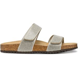 Geox Sandales Brionia R Silver EU 40 Femme - Publicité Geox Sandales Brionia R Silver EU 40 Femme - Publicité