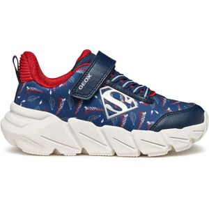 Geox Baskets Sans Lacets Flexyper Fast Navy / Dark Red EU 34 Garçon - Publicité Geox Baskets Sans Lacets Flexyper Fast Navy / Dark Red EU 34 Garçon - Publicité