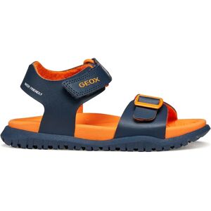 Geox Sandales Fusbetto Navy / Orange EU 34 Garçon - Publicité Geox Sandales Fusbetto Navy / Orange EU 34 Garçon - Publicité