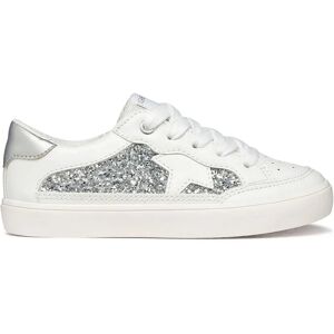 Geox Baskets Pour Enfants Gisli White / Light Silver EU 33 Fille - Publicité Geox Baskets Pour Enfants Gisli White / Light Silver EU 33 Fille - Publicité