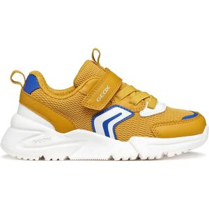 Geox Baskets Loftus Ochre / White EU 35 Garçon,Fille - Publicité Geox Baskets Loftus Ochre / White EU 35 Garçon,Fille - Publicité