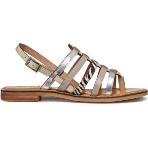 Geox Sandales Maddalusiac Rock / Papyrus EU 39 Femme - Publicité Geox Sandales Maddalusiac Rock / Papyrus EU 39 Femme - Publicité