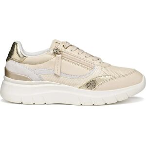 Geox Baskets Plummery Papyrus / Light Sand EU 35 Femme - Publicité Geox Baskets Plummery Papyrus / Light Sand EU 35 Femme - Publicité