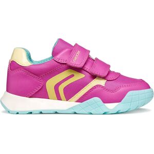 Geox Baskets Rann-e Fuchsia / Light Yellow EU 26 Fille - Publicité Geox Baskets Rann-e Fuchsia / Light Yellow EU 26 Fille - Publicité
