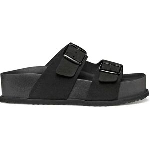 Geox Sandales Compensées Sandybett High Black EU 39 Femme - Publicité Geox Sandales Compensées Sandybett High Black EU 39 Femme - Publicité