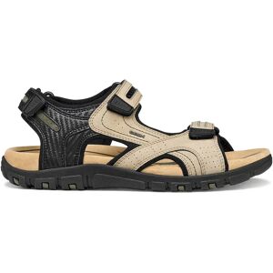 Geox Sandales Strada D Sand / Black EU 44 Homme - Publicité Geox Sandales Strada D Sand / Black EU 44 Homme - Publicité